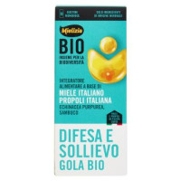 Mielizia Bio Difesa e Sollievo Gola Bio Integratore Alimentare 10 x 10 g