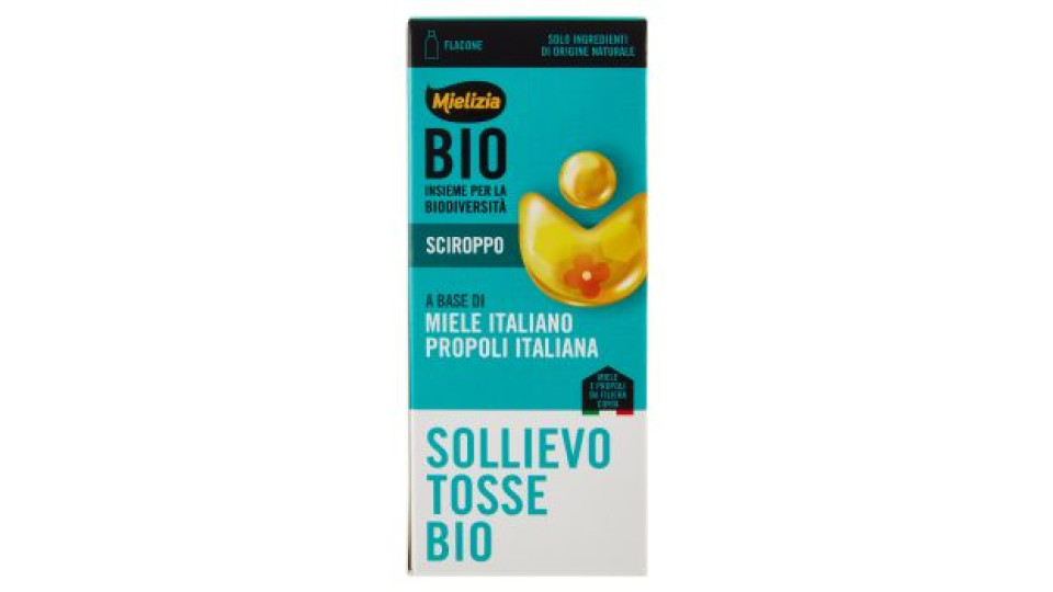Mielizia Bio Sciroppo Sollievo Tosse Bio 100 ml