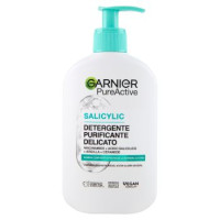 Garnier PureActive Salicylic Detergente Purificante Delicato, 250 ml