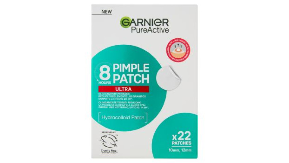 Garnier PureActive 8 Hours Pimple Patch Ultra 22 pz