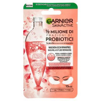 Garnier Skinactive, Maschera Occhi in Tessuto Riparatrice Arricchita con Probiotici, 6 g