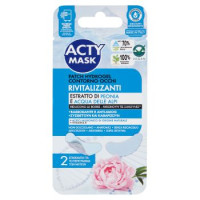 Acty Mask Patch Hydrogel Contorno Occhi Rivitalizzanti Estratto di Peonia e Acqua delle Alpi 2 pz