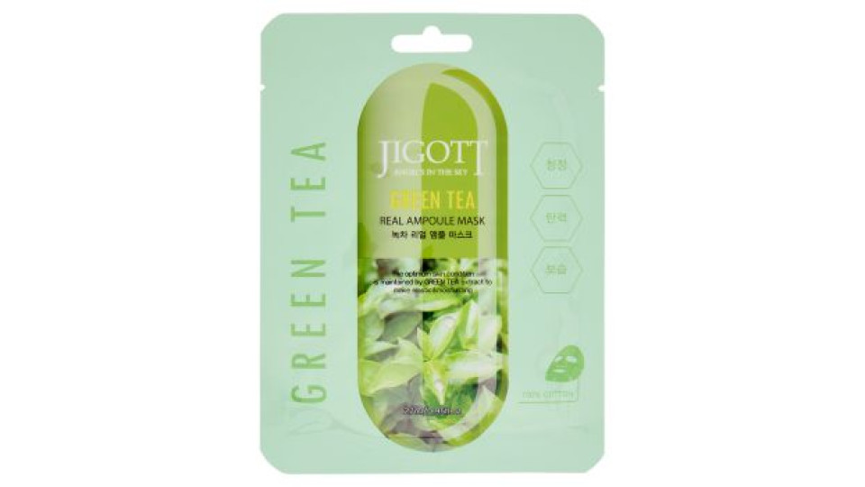 Jigott, Green Tea maschera tè verde 27 ml