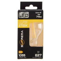 Suprema Filament Led 8.5w 75w Luce Calda 2700K 1055 Lumen 360° E27