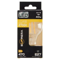 Suprema Filament Led 4w 40w Luce Calda 2700K 470 Lumen 360° E27