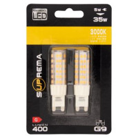 Suprema Performance Led 5w 35w Luce Calda 3000K 400 Lumen G9
