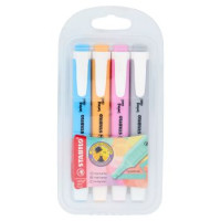 STABILO swing cool Pastel evidenziatore - astuccio da 4 pz.