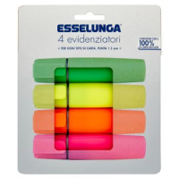 Esselunga Evidenziatori 4 pz