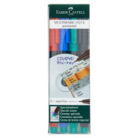Faber-Castell Multimark 1523 S permanent 4 pz