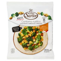 Cucina Sartor Contorno rustico con Patate e Broccoli Grigliati Surgelato 300 g