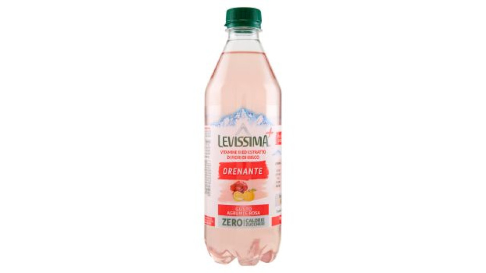 LEVISSIMA¿ Drenante, Acqua al gusto di Agrumi e Rosa 50 cl