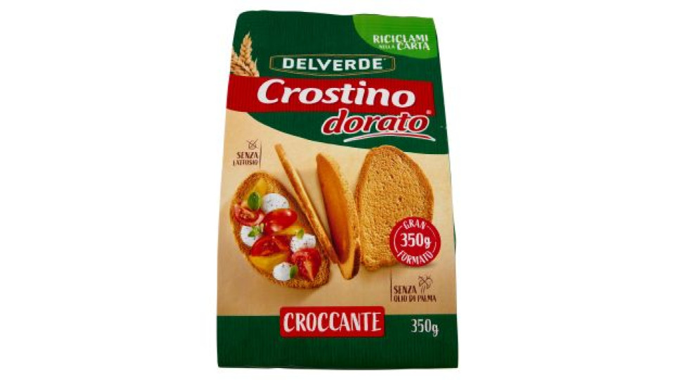 Delverde Crostino dorato Croccante 350 g