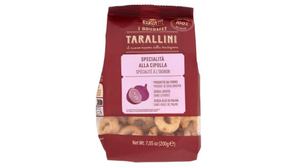 Puglia Sapori I Gourmet Tarallini Specialità Gusto Cacio e Pepe 200 g