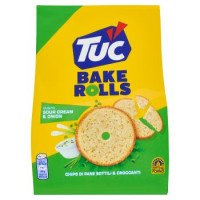 Tuc Bake Rolls Gusto Sour Cream & Onion cotto al forno - 150 g