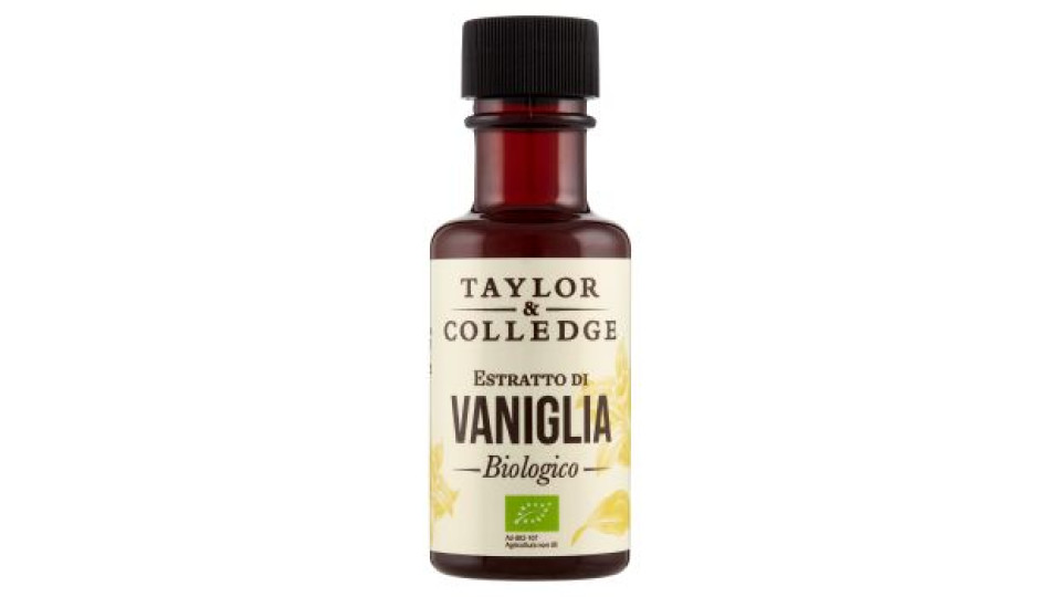 Taylor & Colledge Estratto di Vaniglia Biologico 50 ml