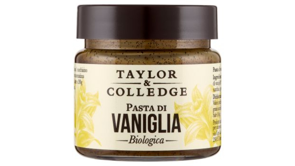 Taylor & Colledge Pasta di Vaniglia Biologica 65 g