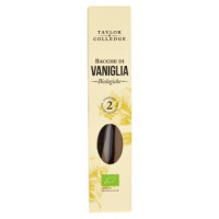 Taylor & Colledge Bacche di Vaniglia Biologiche 2 pz