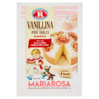 Mariarosa Vanillina per Dolci in polvere 4 x 0,5 g