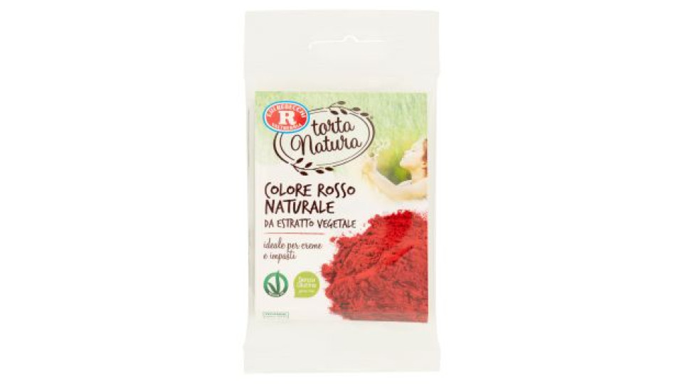 F.lli Rebecchi Valtrebbia torta Natura Colore Rosso Naturale da Estratto Vegetale 8 g