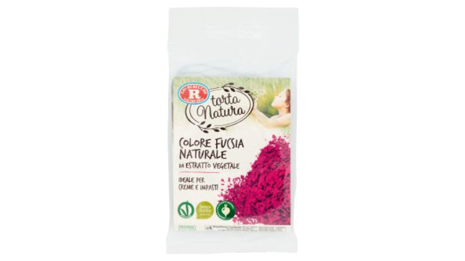 F.lli Rebecchi Valtrebbia torta Natura Colore Fucsia Naturale da Estratto Vegetale 8 g