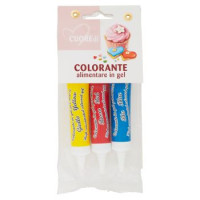 Cuore di Colorante alimentare in gel 3 x 20 g
