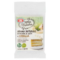 F.lli Rebecchi Valtrebbia torta Natura Aroma Naturale in Polvere al Gusto di Vaniglia 2 x 5 g