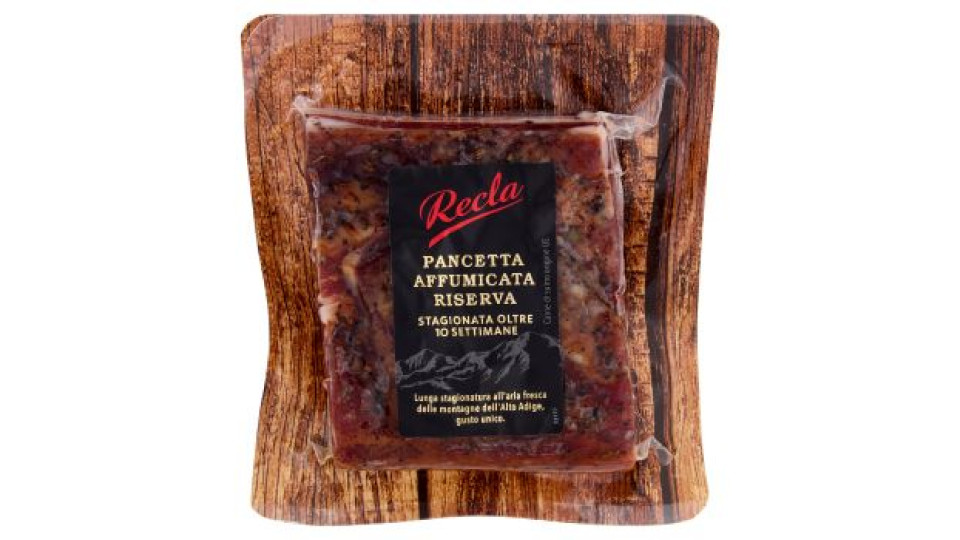 Recla Pancetta Affumicata Riserva Stagionata Oltre 10 Settimane 200 g