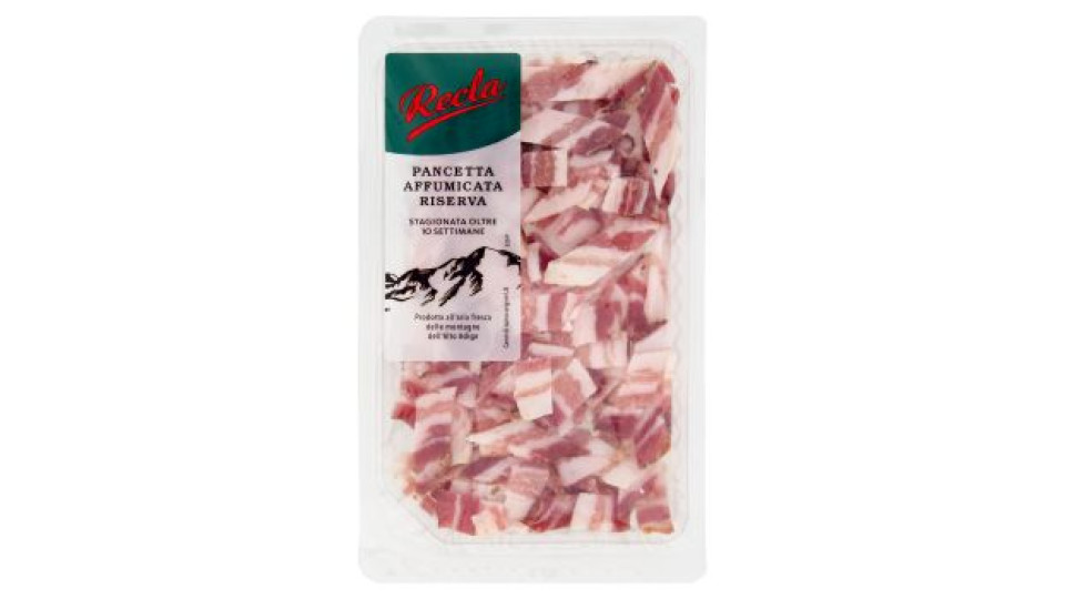 Recla Pancetta Affumicata Riserva Stagionata Oltre 10 Settimane 100 g