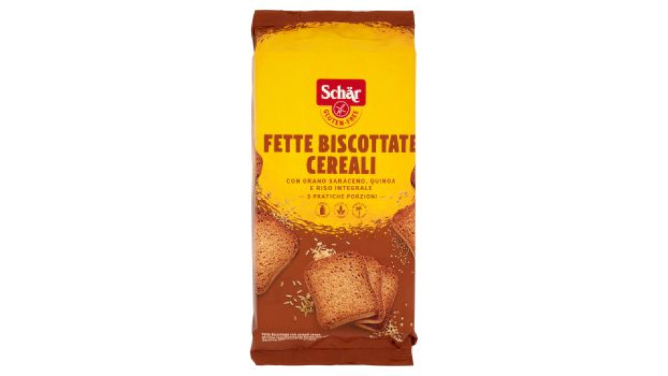Schär Fette Biscottate Cereali 3 x 86,7 g