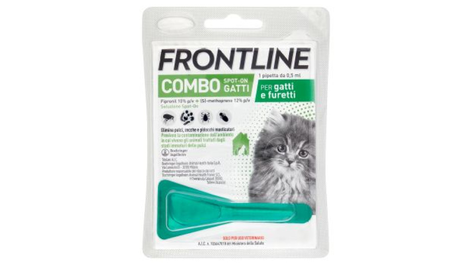 Frontline Combo Spot-On Gatti per gatti e furetti 1 x 0,5 ml
