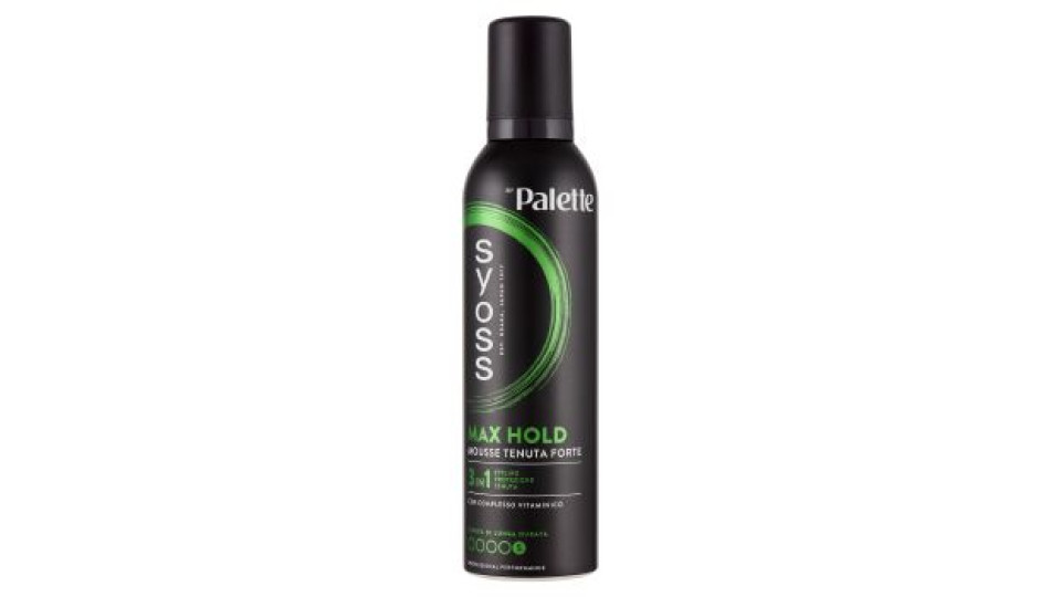 Syoss By Palette Max Hold Mousse Tenuta Forte 250 ml