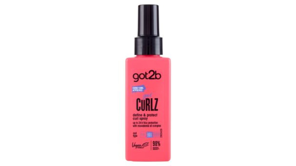 got2b got Curlz define & protect curl spray 150 ml
