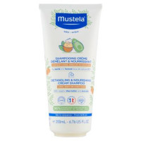 Mustela bébé Shampooing Crème Démêlant & Nourrisant 200 mL