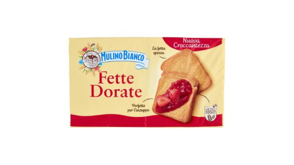 Mulino Bianco Le Dorate Fette Biscottate