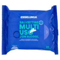 Esselunga Salviettine multiuso con alcool 20 pz