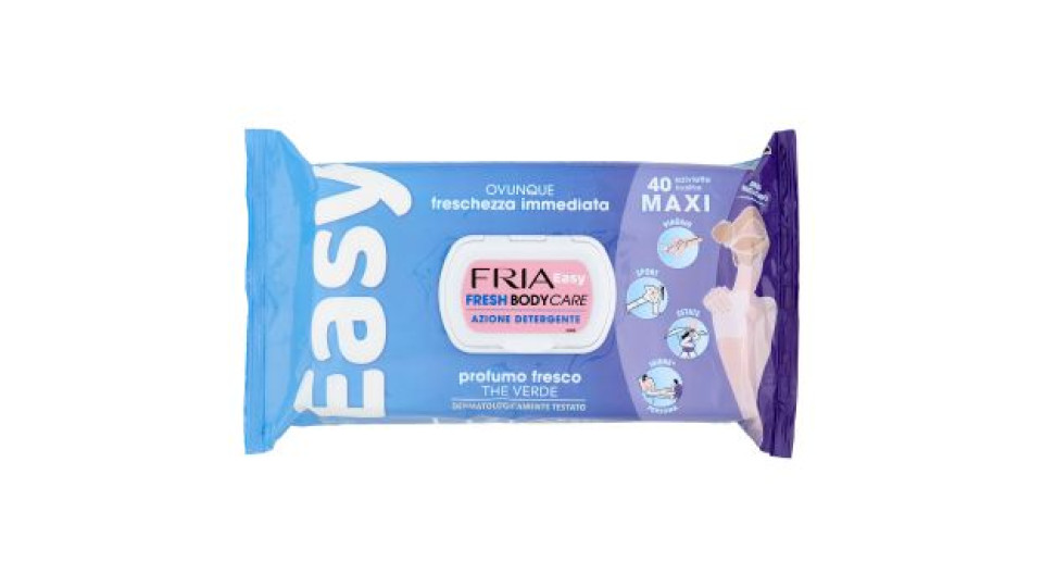 Fria Easy Fresh Body Care salviette Maxi 40 pz