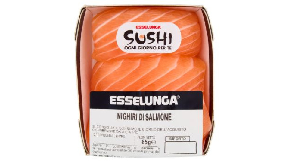 Esselunga Sushi Nighiri di salmone 85 g