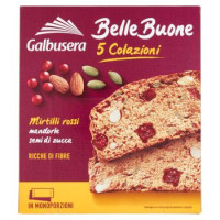 Galbusera, BelleBuone Fette spesse con mirtilli rossi mandorle semi di zucca e semi di lino