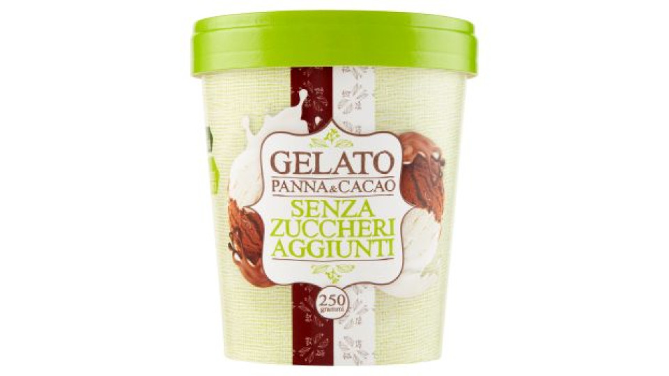 Gelato Panna&Cacao Senza zuccheri Aggiunti 250 g