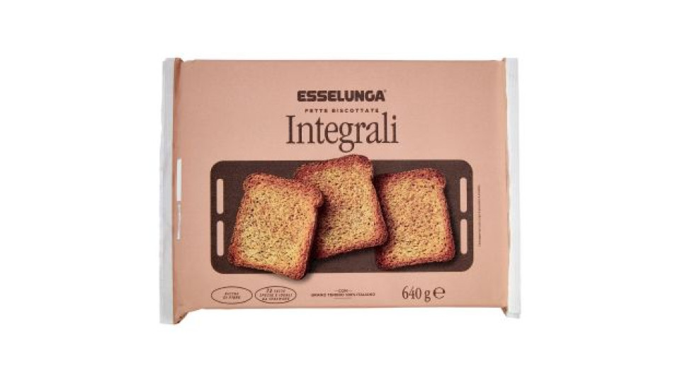 Esselunga Equilibrio, 100 fette biscottate integrali