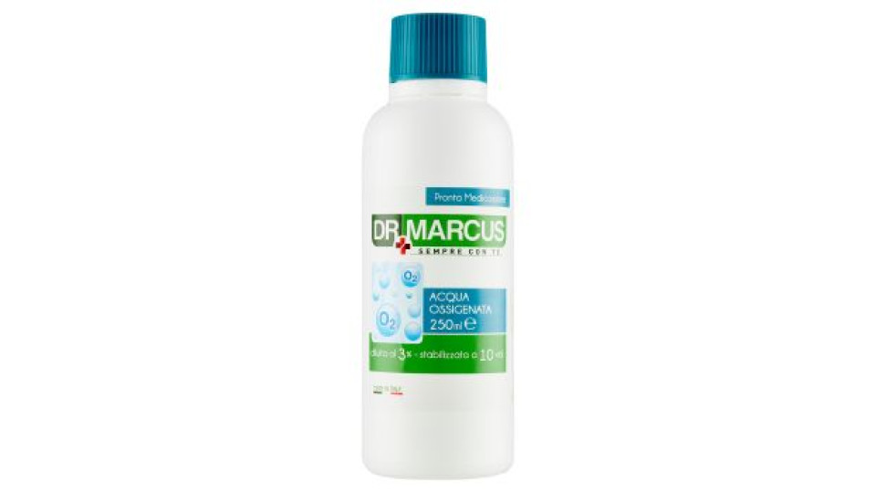 Dr Marcus Pronta Medicazione Acqua Ossigenata 250 ml