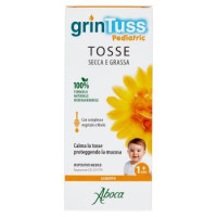 Aboca grinTuss Pediatric Tosse Secca e Grassa Sciroppo 180 g