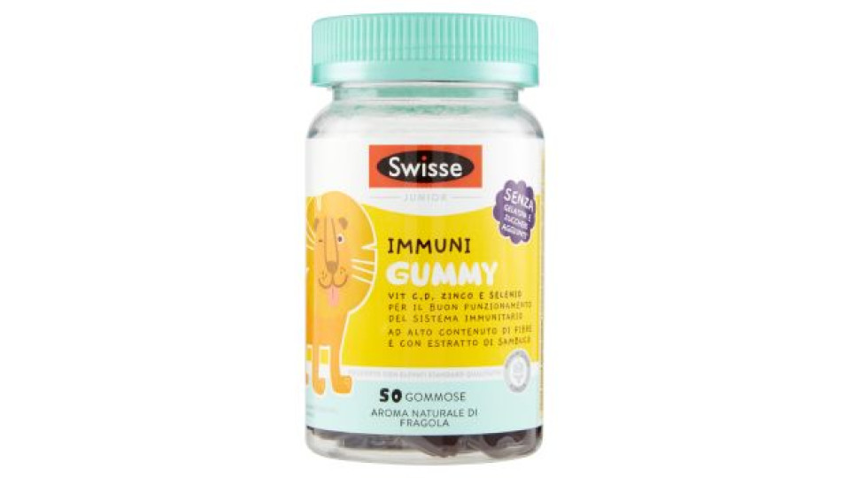 Swisse Junior Immuni Gummy Gommose 50 x 3 g