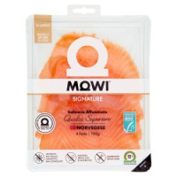 Mowi Signature Salmone Affumicato Norvegese Qualità Superiore 4 Fette 100 g