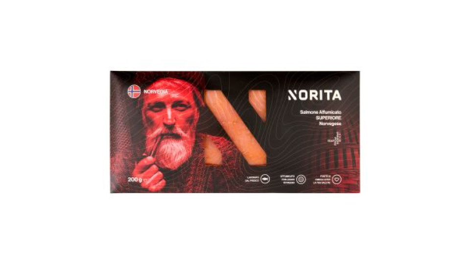 Norita Salmone Affumicato Superiore Norvegese 200 g