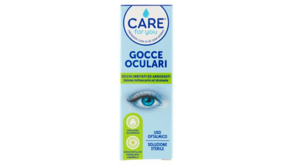 Care for you Gocce Oculari Occhi Irritati ed Arrossati 15 ml
