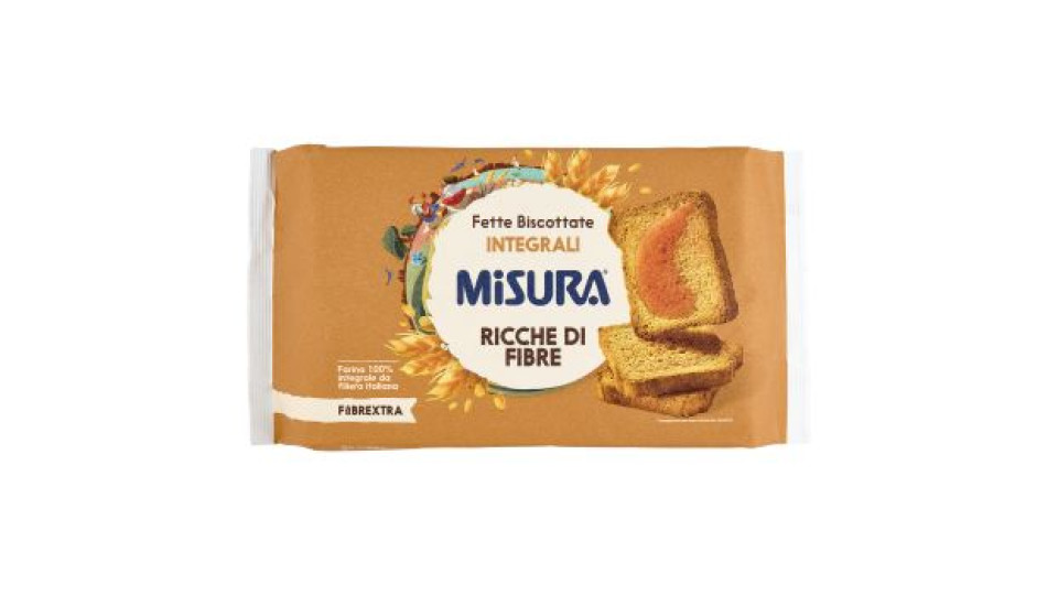Misura Fibrextra 40 Fette biscottate integrali