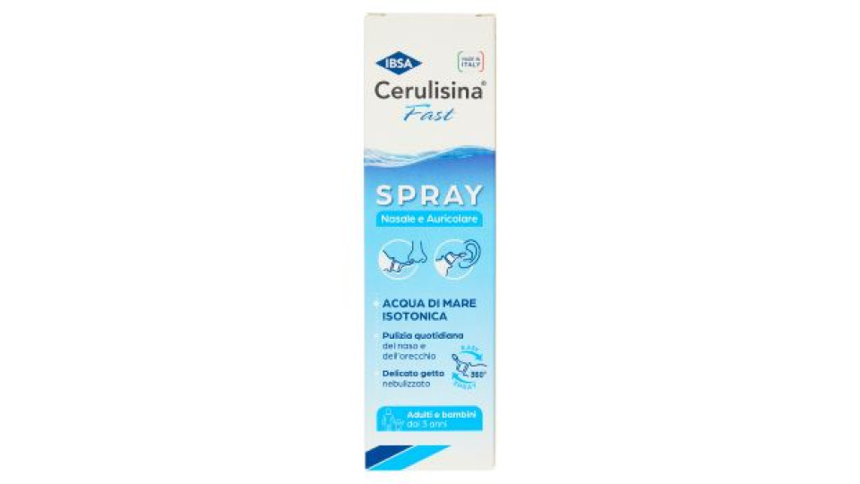 Ibsa Cerulisina Fast Spray auricolare 100 ml
