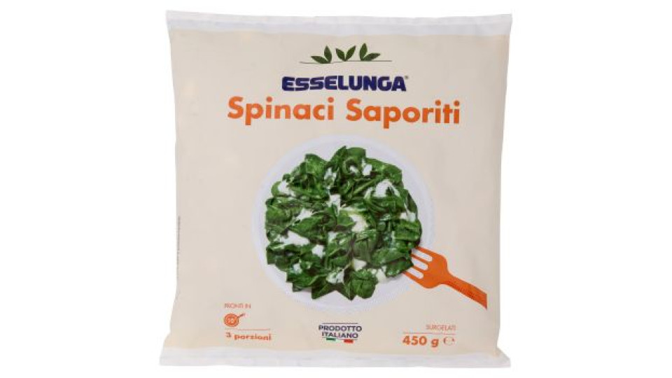 Esselunga Spinaci saporiti surgelati 450 g