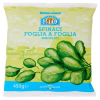 Esselunga Bio Spinaci foglia a foglia surgelati 450 g